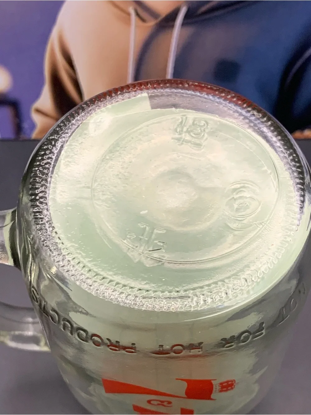 Vintage Seagram's 7 & 7 Up Mason Jar Drink Glass Barware Not For Home Canning